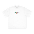 BVK SPECTRUM TEE - OVERSIZED BOXY FIT - CLOUD WHITE