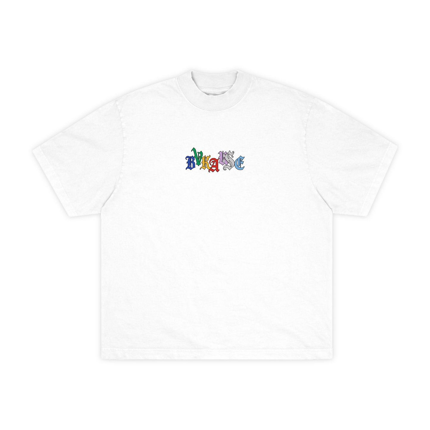 BVK SPECTRUM TEE - OVERSIZED BOXY FIT - CLOUD WHITE
