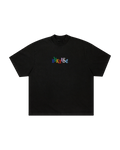 BVK SPECTRUM TEE - OVERSIZED BOXY FIT - OBSIDIAN BLACK