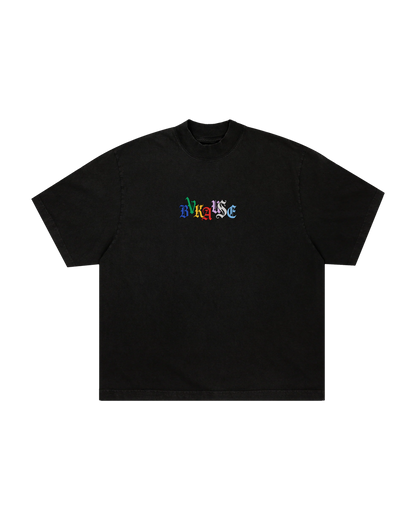BVK SPECTRUM TEE - OVERSIZED BOXY FIT - OBSIDIAN BLACK